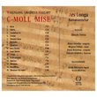 Ars Longa Kamarazenekar: C-moll mise