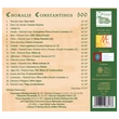 Corvina Consort: Choralis Constantinus 500 - II.