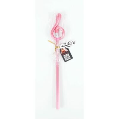 Violinkulcs alakú ceruza (rózsaszín)