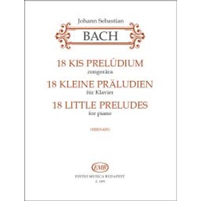Bach, Johann Sebastian: 18 kis prelúdium
