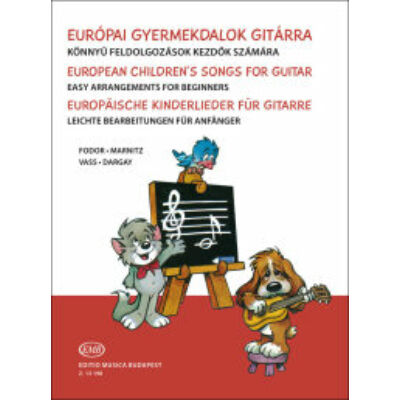 Európai gyermekdalok gitárra